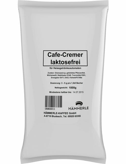 coffee creamer lactose-free