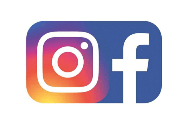 Instagram und Facebook